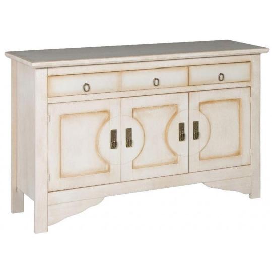 domus bufet vintage biela krem antikovana patinovana country balaton chata komoda mediteransky klasicky zasuvkovy nabytok provansalska kuchyna jedalen obyvacia izba.jpg